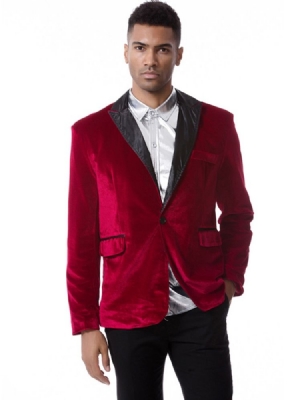 Einreihiger Vogue Slim Herren-blazer Mit Gekerbtem Revers Aus Reinem Cord