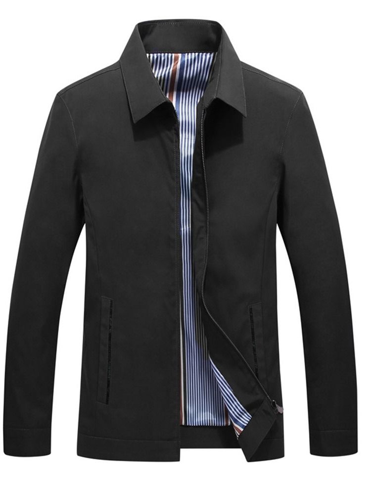 Revers Patchwork Herren Dick Slim Jacke