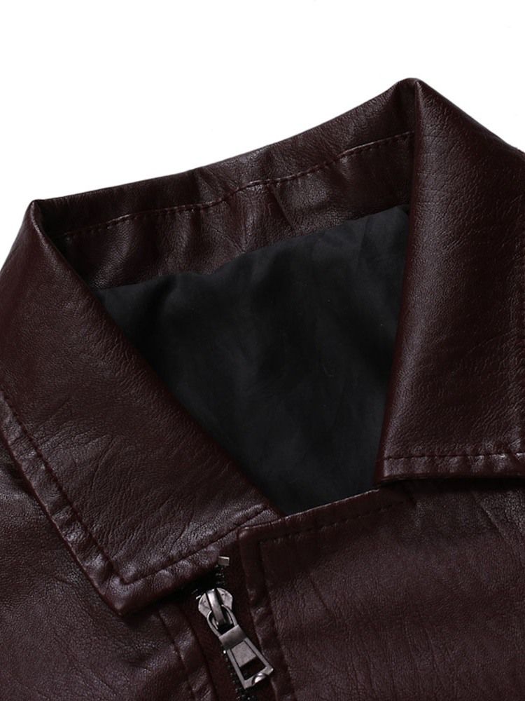 Revers Revers Schlichte Freizeitjacke Für Herren