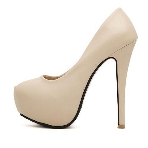 Damen Deluxe Sky-high Plateau Stiletto Pumps