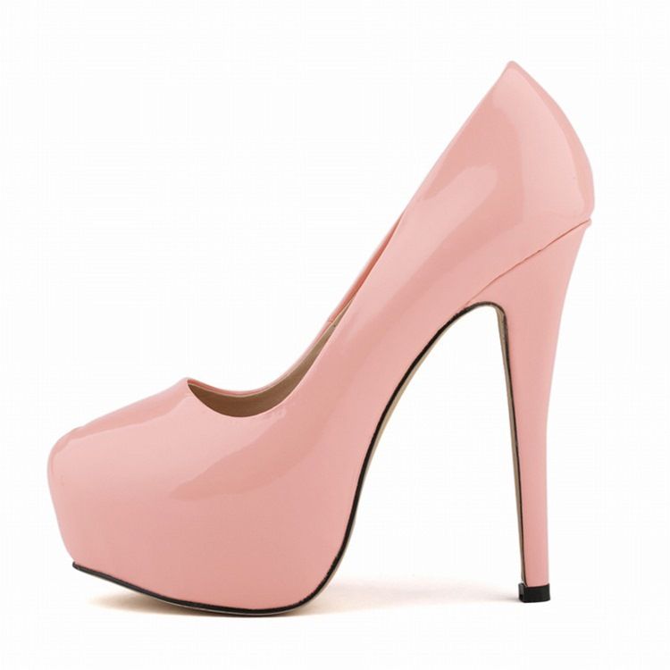 Hochwertige Einfarbige Stiletto-pumps Für Damen