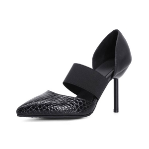 Slip-on Spitzschuh Stiletto-absatz Low-cut Obermaterial Dünne Damenschuhe