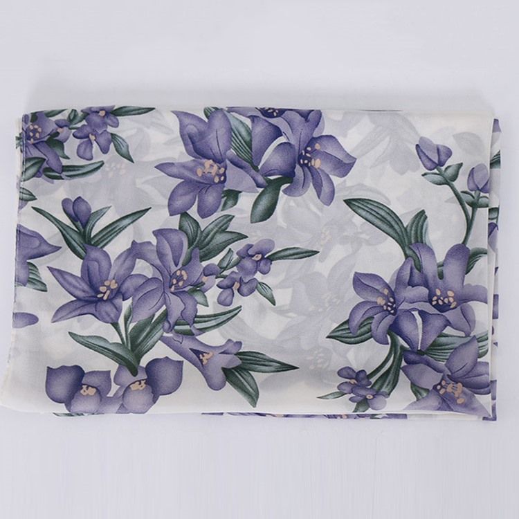 Damen-vintage-print Blumenschals