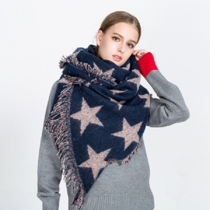 Winter Star Warmer Schal Für Damen