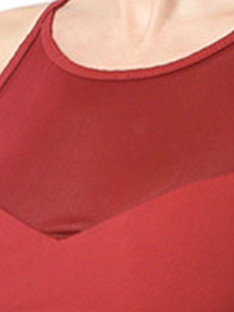 Einfache Nicht Angepasste Träger Für Damen Push-up-nylon-sport-bhs