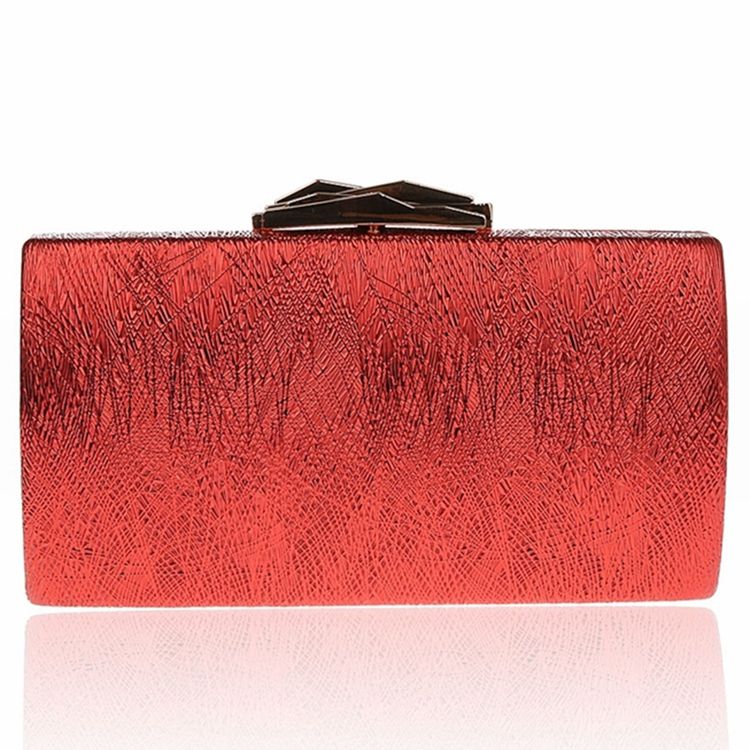 Abend-clutch Mit Einfarbiger Kette