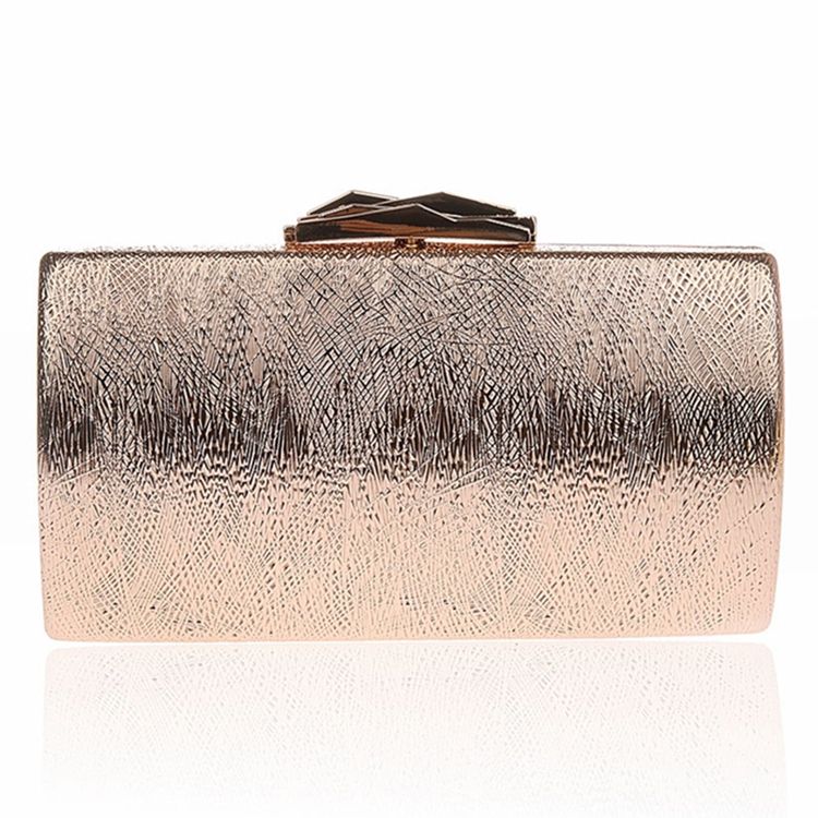 Abend-clutch Mit Einfarbiger Kette