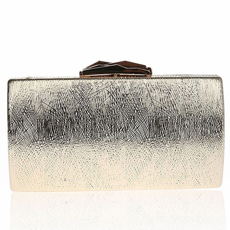 Abend-clutch Mit Einfarbiger Kette