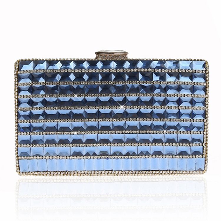 Abend-clutch Mit Geometrischem Strassschmuck