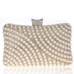 Anmutige Perlen-clutch