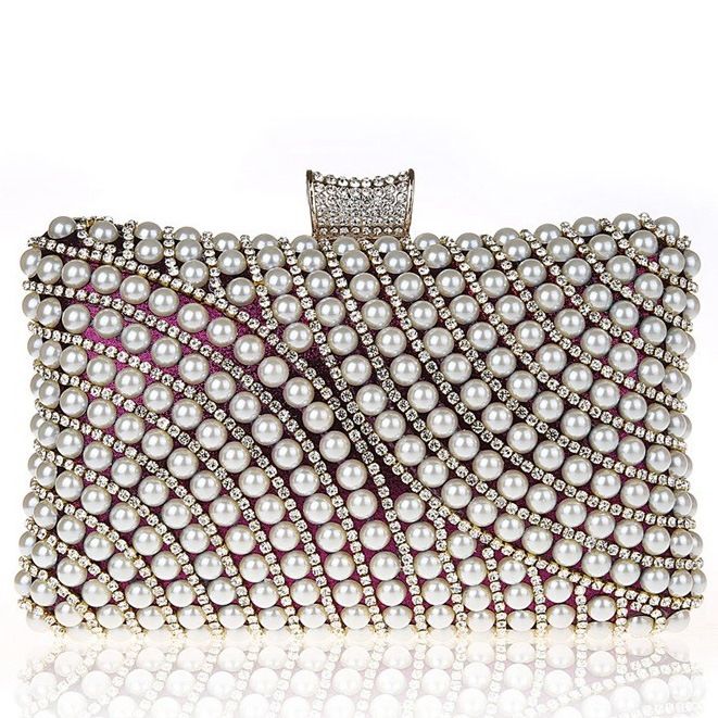 Anmutige Perlen-clutch