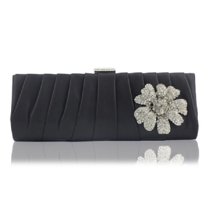 Blumen Vielseitige Pu Clutches Abendtasche