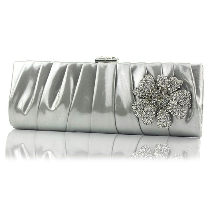 Blumen Vielseitige Pu Clutches Abendtasche