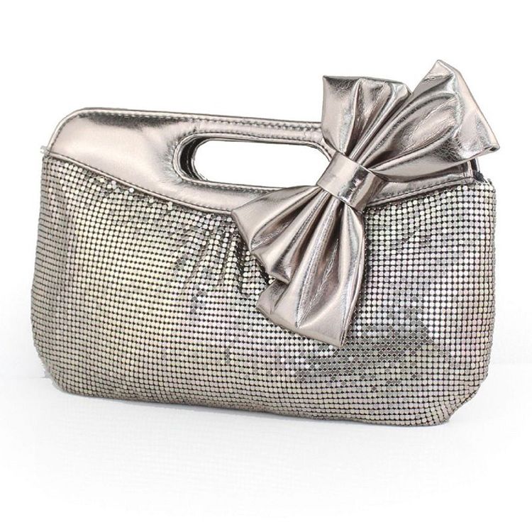 Bowknot Pu Clutches Abendtaschen