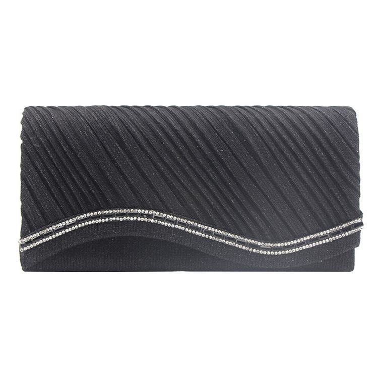 Einfarbige Damen Clutch