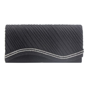 Einfarbige Damen Clutch