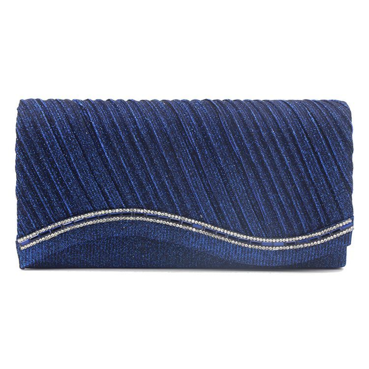 Einfarbige Damen Clutch