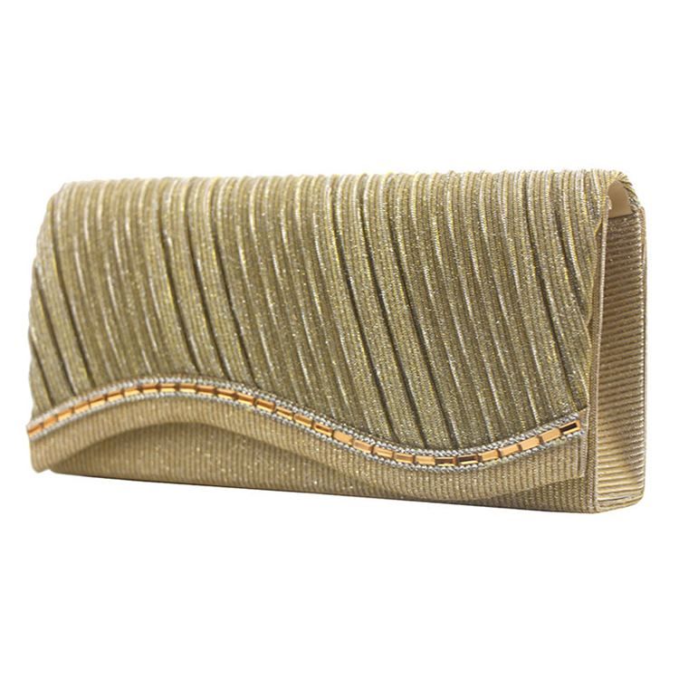 Einfarbige Damen Clutch