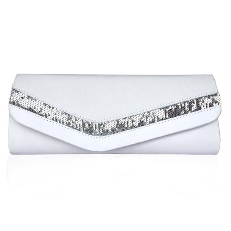 Einfarbige Satin-clutch Im Koreanischen Stil