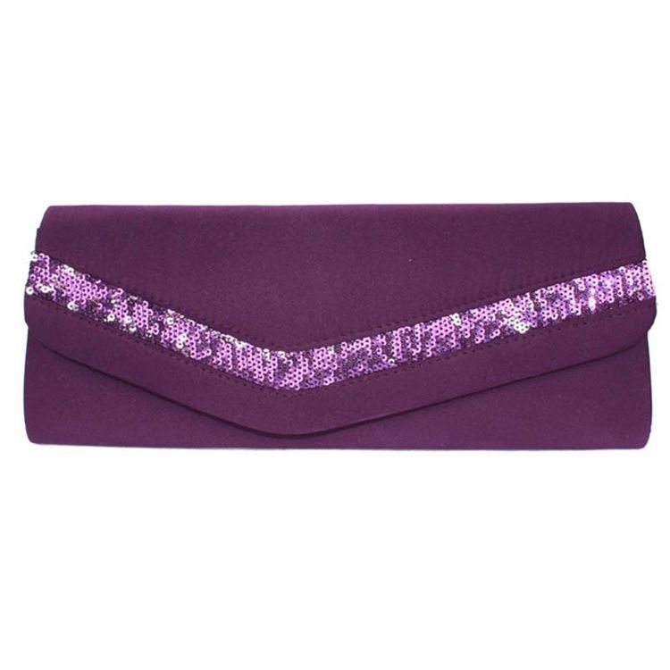 Einfarbige Satin-clutch Im Koreanischen Stil