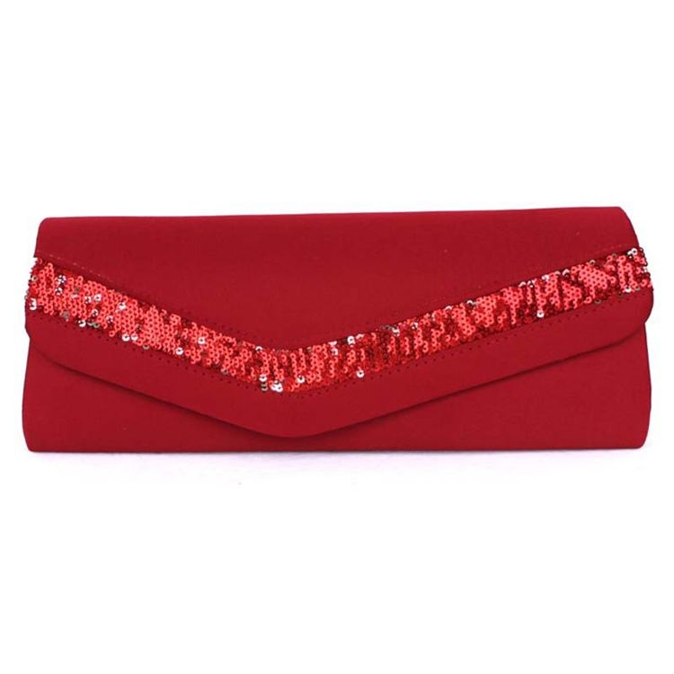 Einfarbige Satin-clutch Im Koreanischen Stil