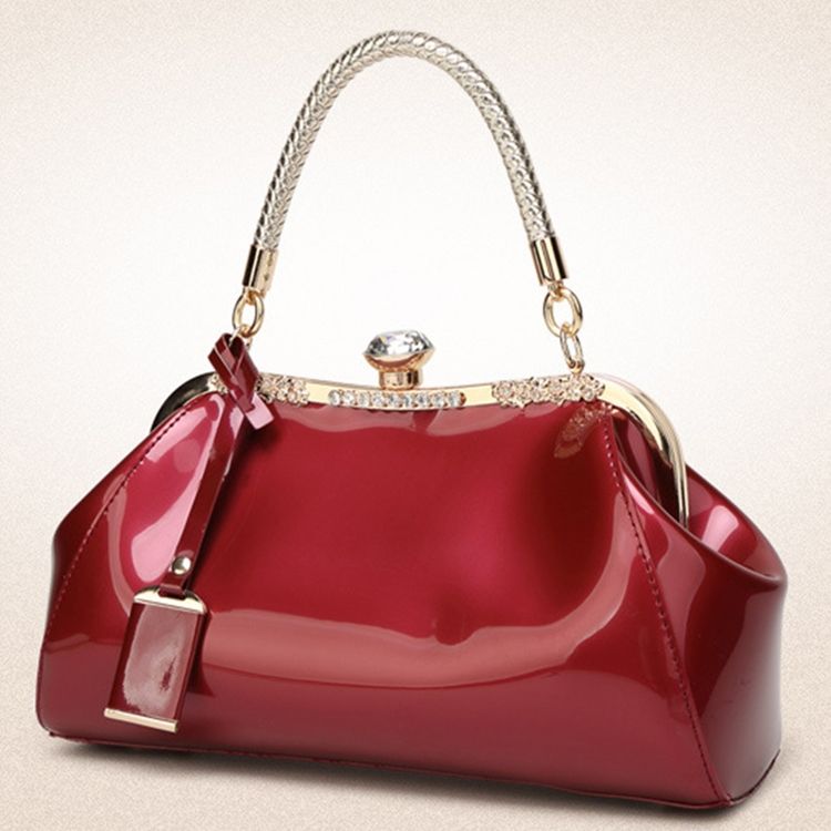 Exquisite Pu-leder Abendtasche