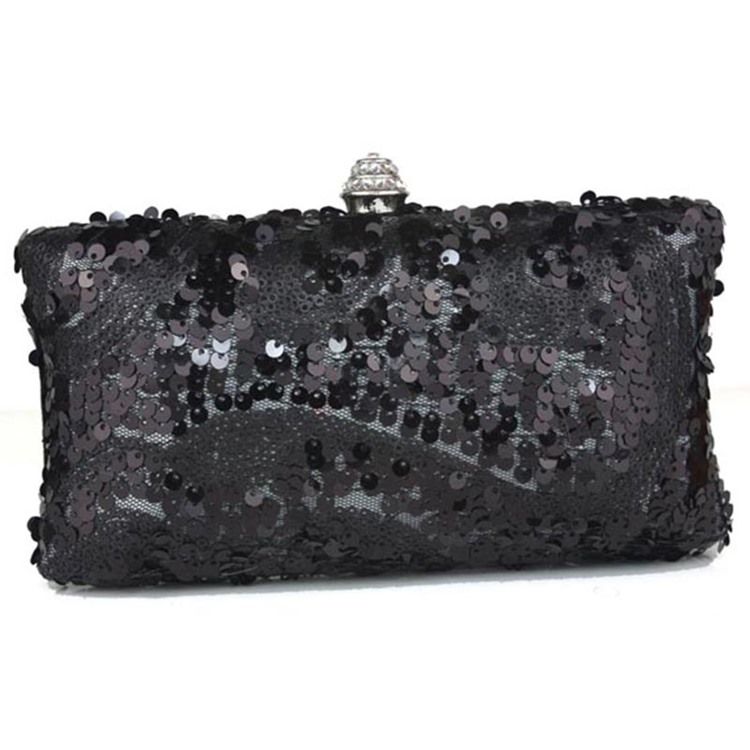 Glanzende Pailletten Strass Damen Clutch