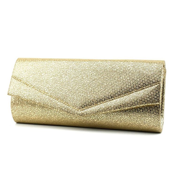 Goldener Umschlag Rechteckige Vielseitige Clutches Abendtasche