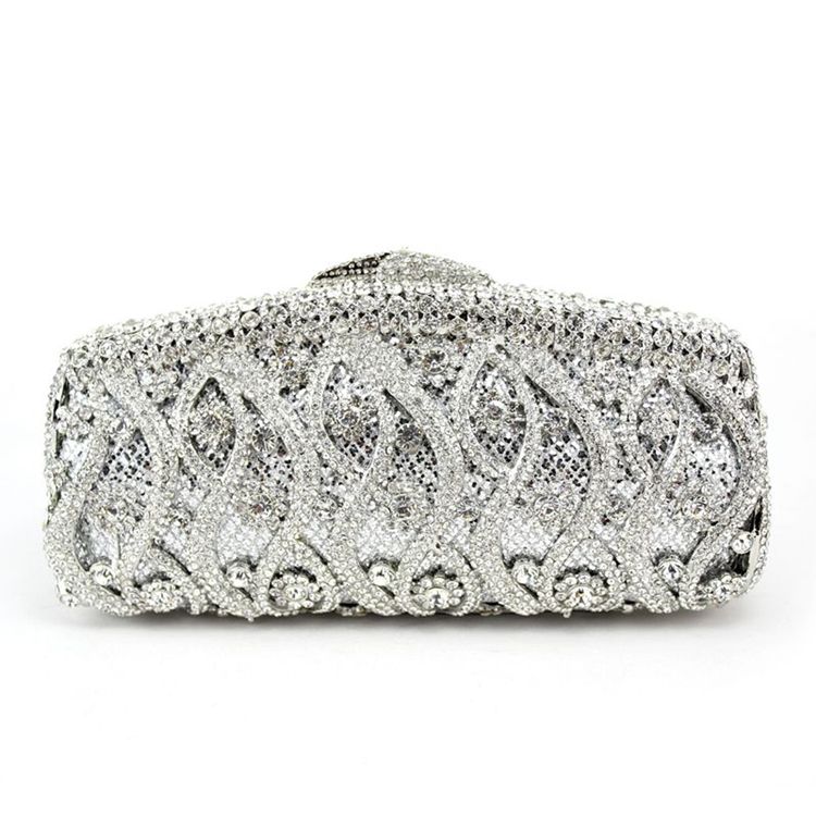 Luxuriöse Kette Mit Strass-clutch