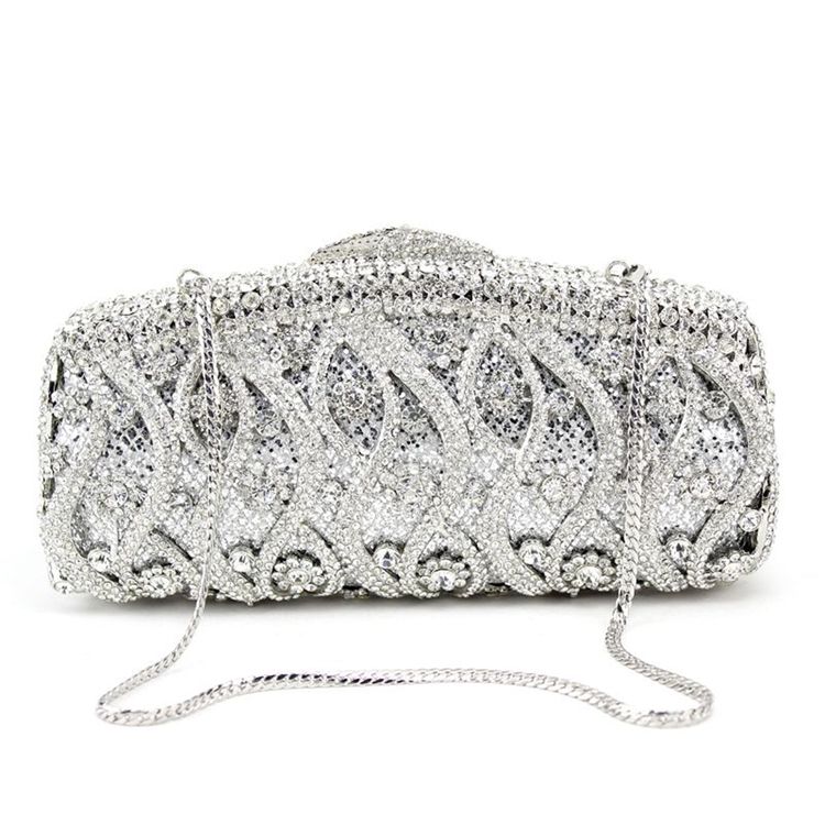 Luxuriöse Kette Mit Strass-clutch