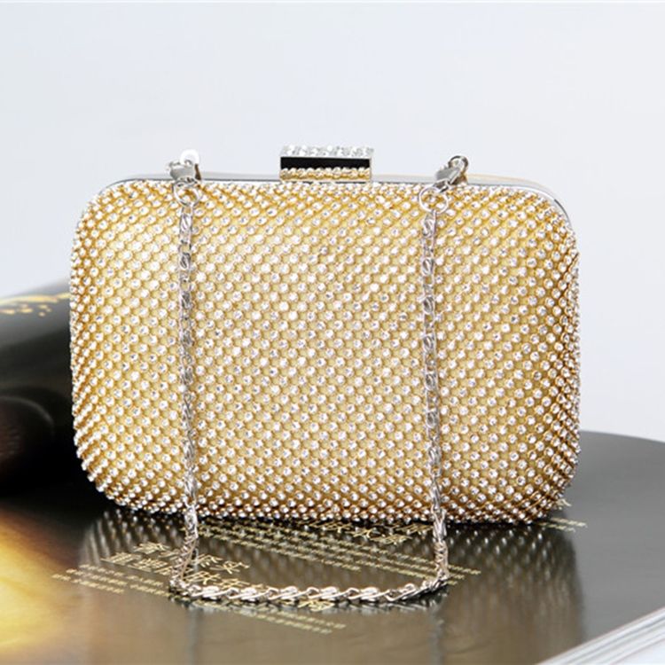 Luxus Style Haspe Chain Damen Clutch