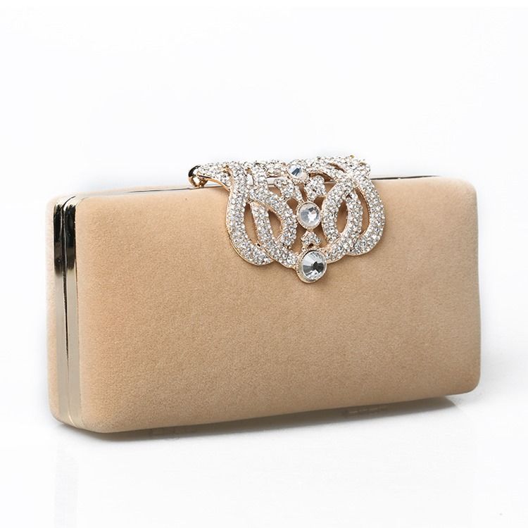 Mit Strass Verzierte Clutch Abendtasche