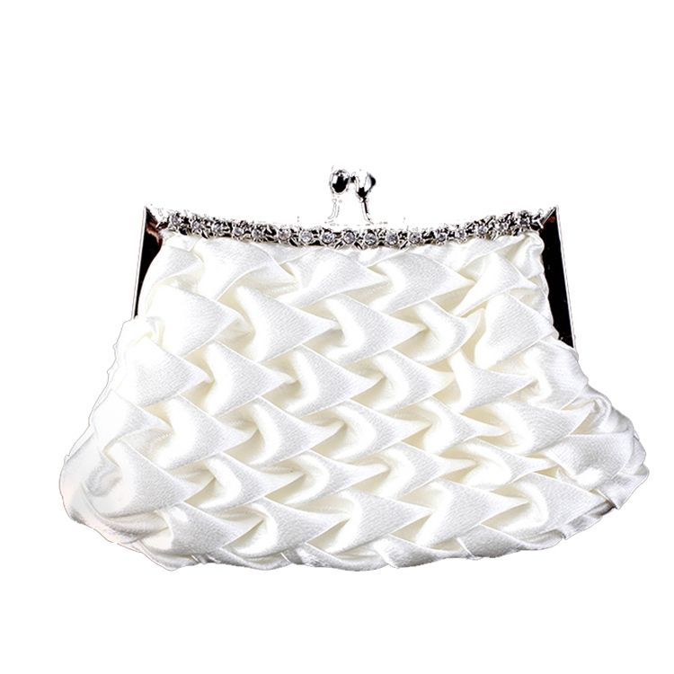 Muschelförmige Strickhaspe Damen Clutch