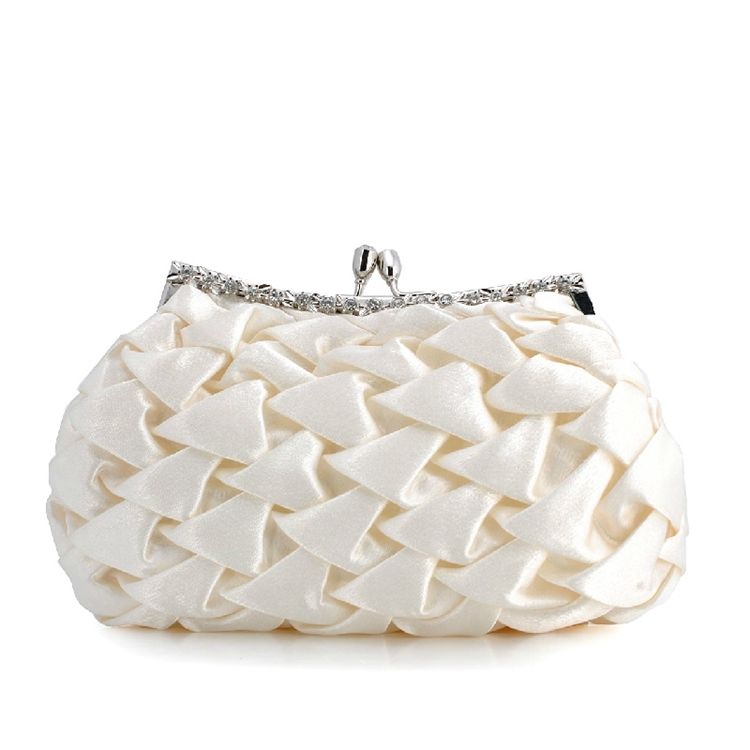 Muschelförmige Strickhaspe Damen Clutch