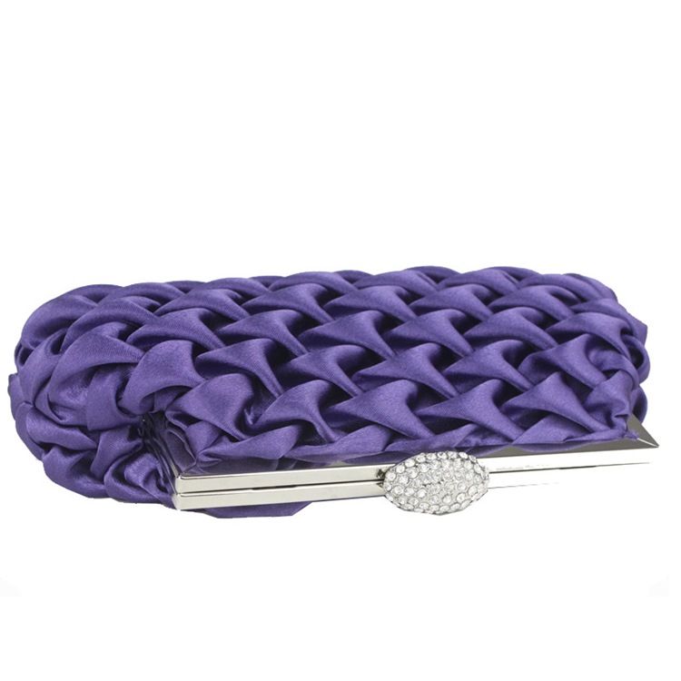 Muschelförmige Strickhaspe Damen Clutch