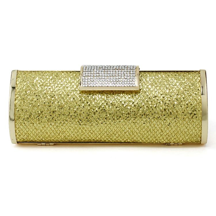 Pailletten Strass Magnetische Snap Clutch