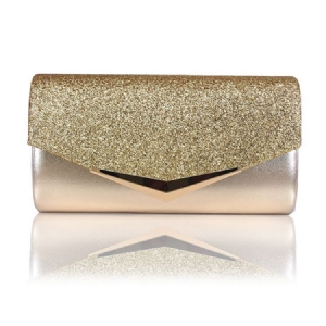 Plain Party Pu Clutches Abendtaschen