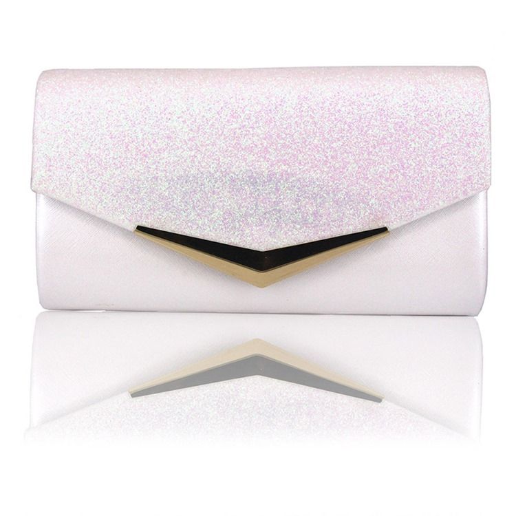 Plain Party Pu Clutches Abendtaschen