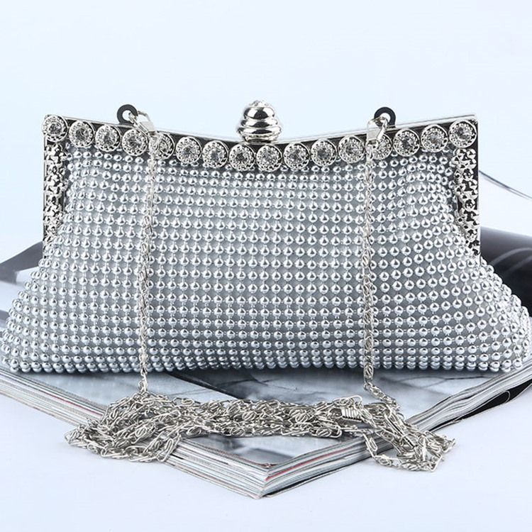 Plain Strass Bankett Clutches Abendtaschen