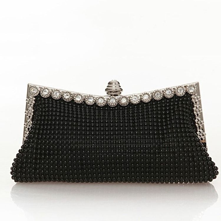 Plain Strass Bankett Clutches Abendtaschen