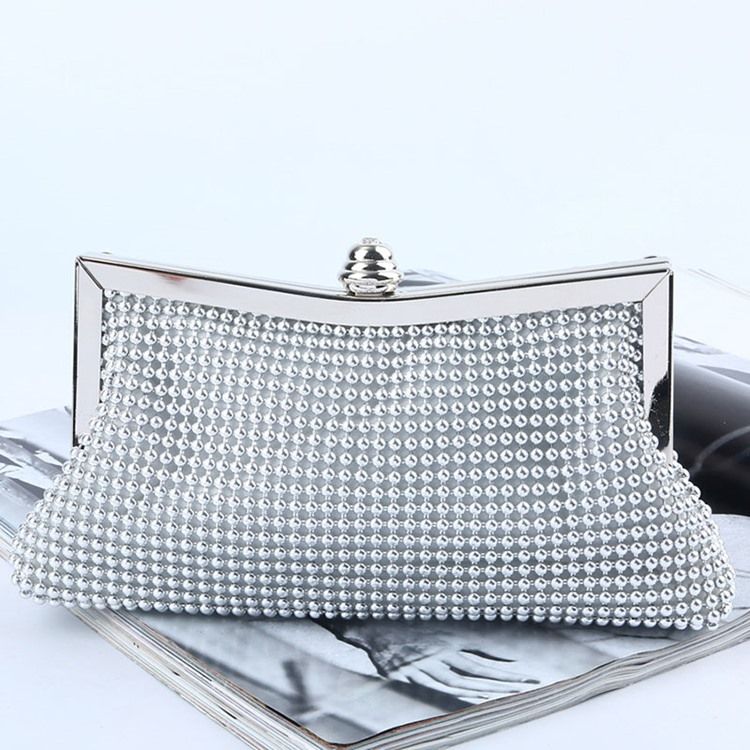 Plain Strass Bankett Clutches Abendtaschen