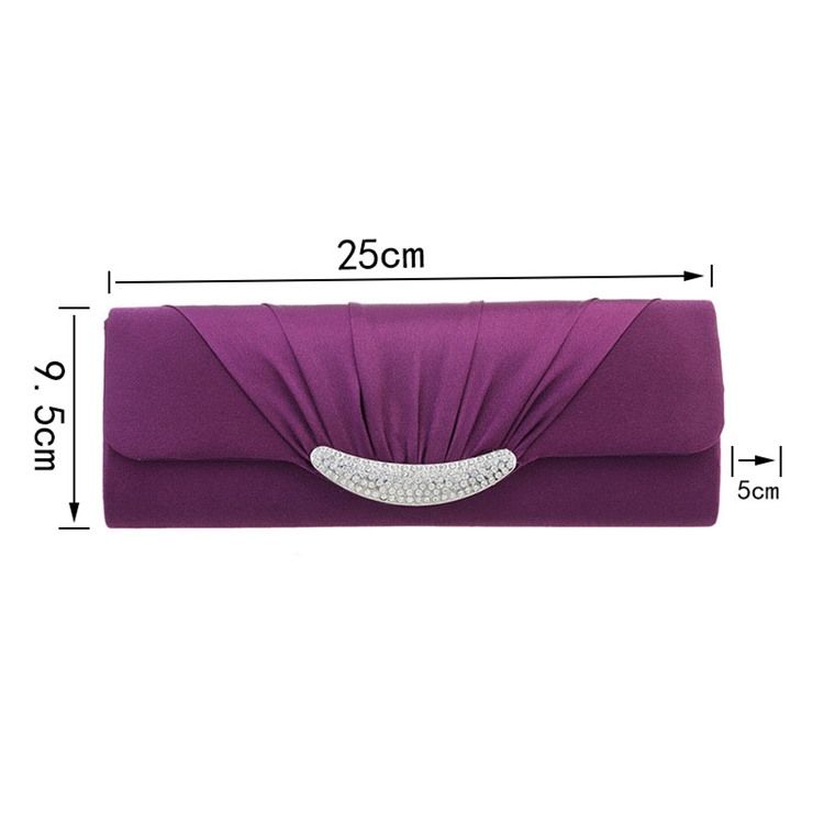 Rechteckige Polyester Bankett Clutches Abendtaschen