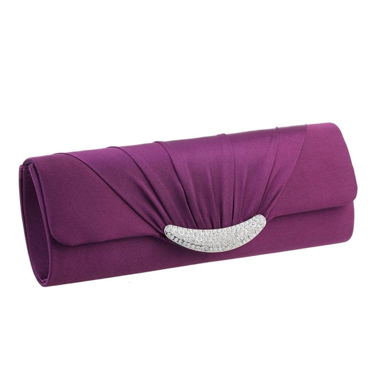 Rechteckige Polyester Bankett Clutches Abendtaschen