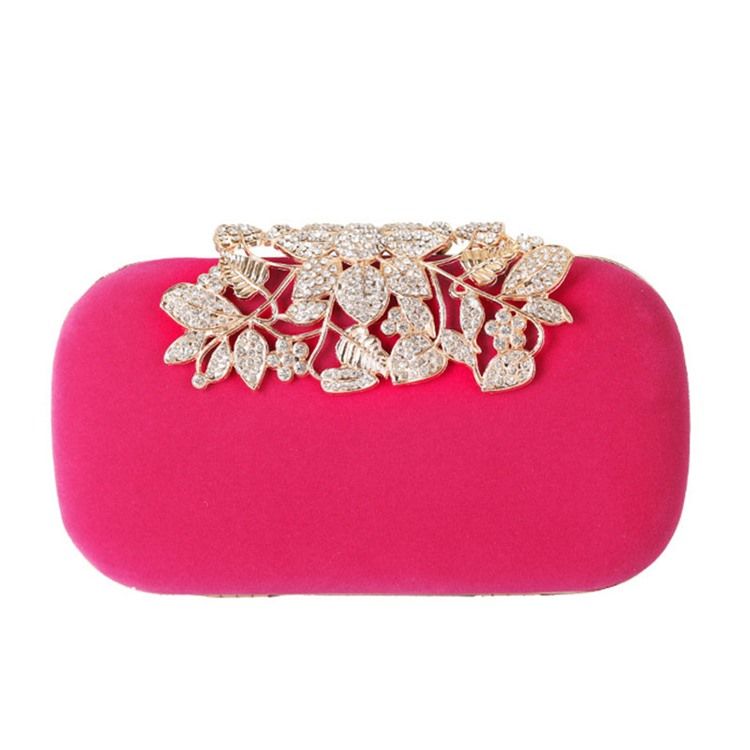 Rhinestone Rechteck Damen Clutches Abendtaschen