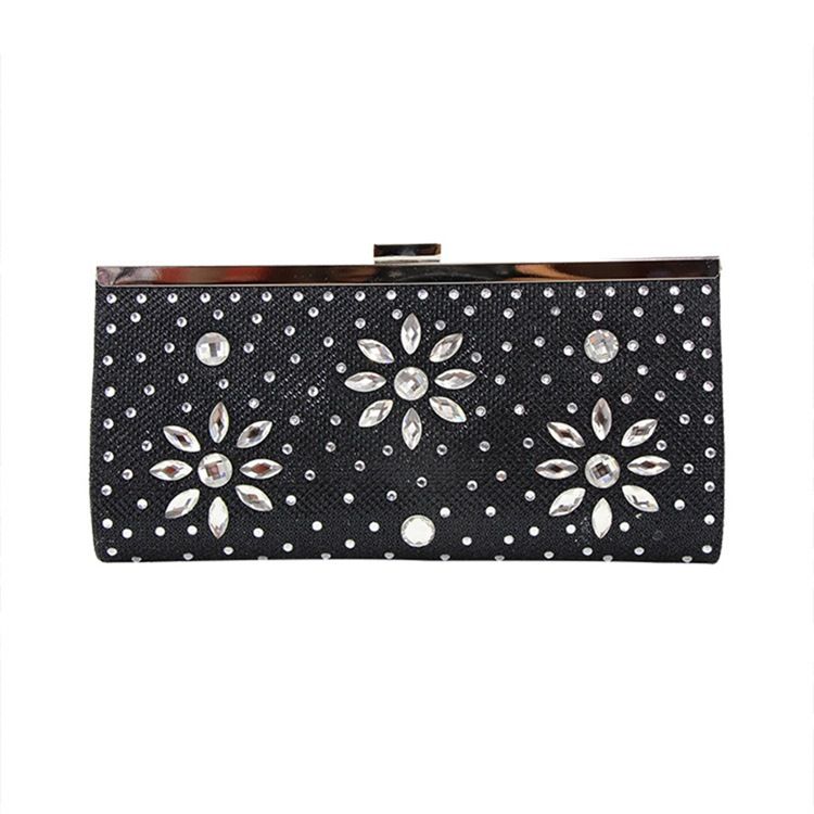 Strass Pu Damen Clutch