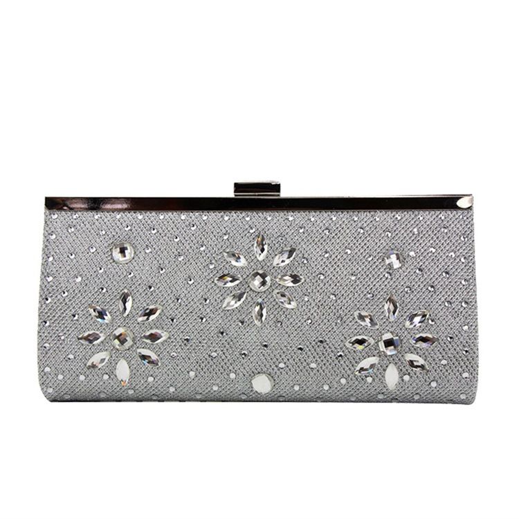 Strass Pu Damen Clutch