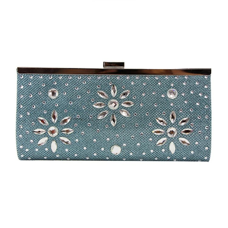 Strass Pu Damen Clutch