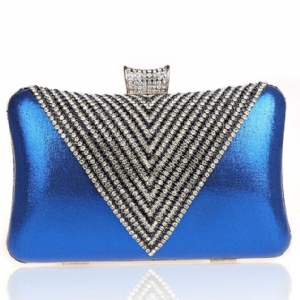 Triangle Strass Abend Clutch