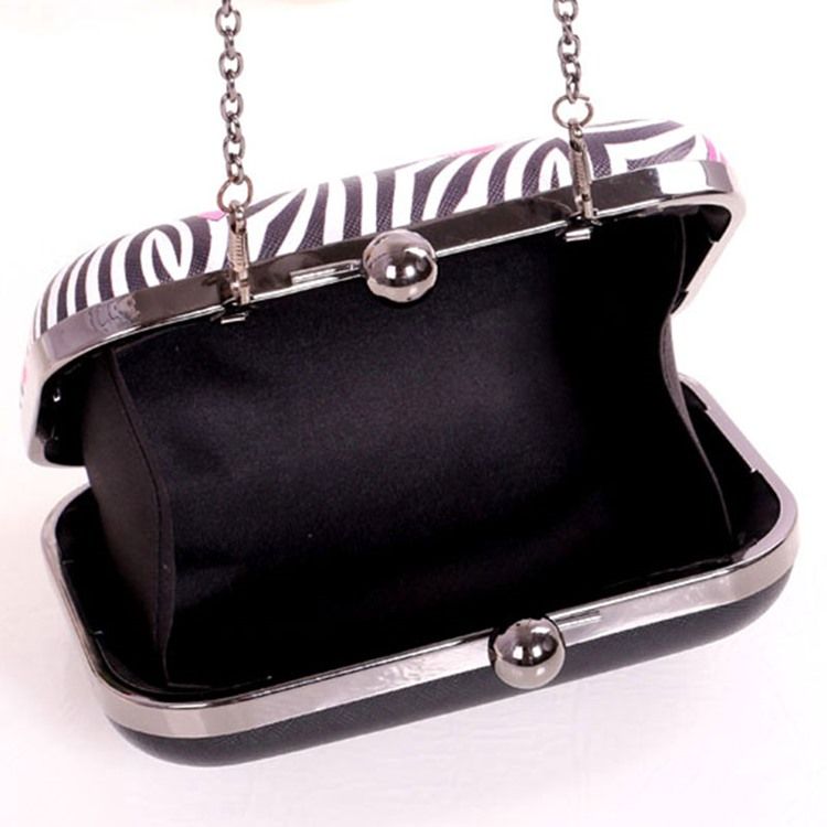 Zebrastreifen Verzierte Abend-clutch