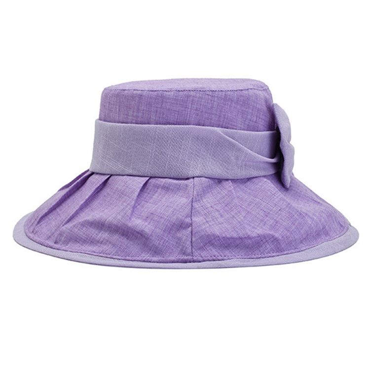 Damen Bucket Hat Bowknot Herbsthüte